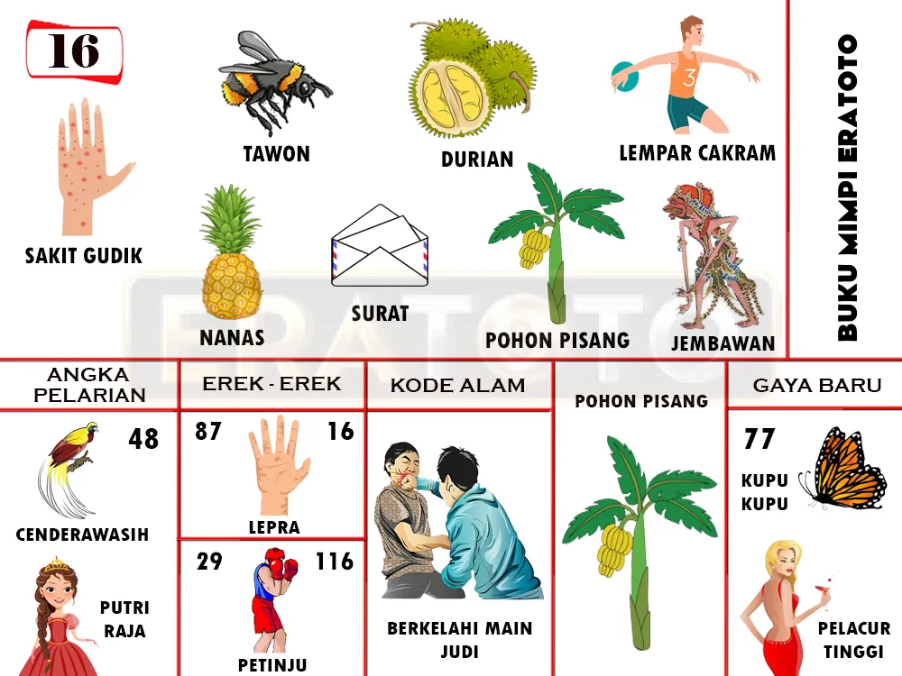 buku mimpi erek erek togel 16